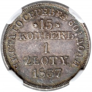 15 kopiejek = 1 złoty 1837 MW, Warszawa