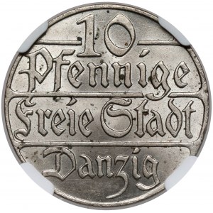 Gdańsk, 10 fenigów 1923