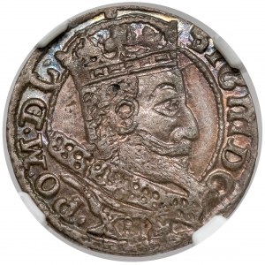 Zygmunt III Waza, Grosz Kraków 1607 - piękny