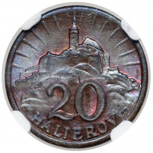 Słowacja, 20 halerzy 1942 - rzadka