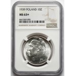 Piłsudski 10 złotych 1939