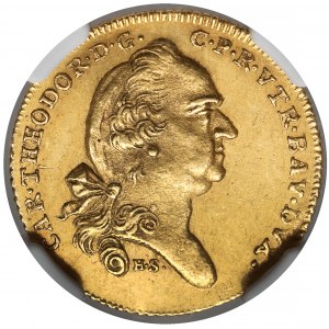 Bawaria, Karl Theodor, Dukat 1787 HS, Monachium