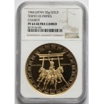 Japonia, ZŁOTY Medal okolicznościowy 1964 - 18. Igrzyska Olimpijskie