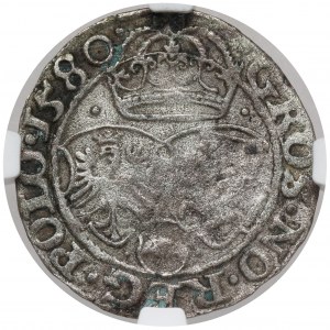 Stefan Batory, Grosz Olkusz 1580 - Glaubicz w TARCZY - RZADKOŚĆ