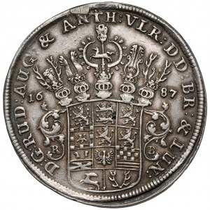 Brunswick-Wolfenbüttel, Rudolf August i Anton Ulrich, Talar 1687 RB