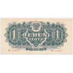 1 złoty 1944 ...owym - BO - nietypowy format