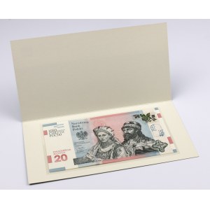 20 złotych 2015 - Chrzest Polski - w folderze