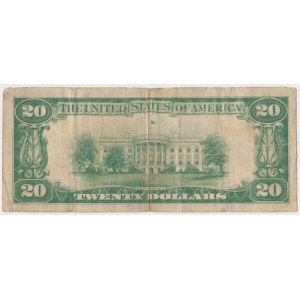 USA, 20 Dollars 1928 - GOLD CERTIFICATE