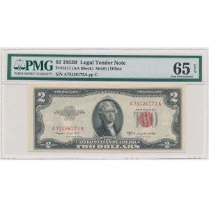 USA, 2 Dollars 1953