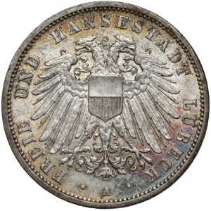 Lubeka, 3 marki 1913-A, Berlin