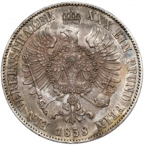 Prusy, Friedrich Wilhelm IV, Talar 1858-A, Berlin