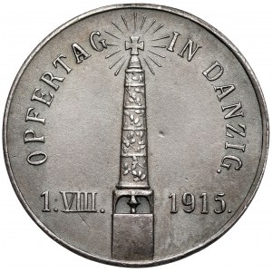 Gdańsk (Danzig), Medal 1915 - Pomoc Wojenna