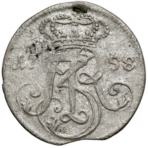 August III Sas, Trojak Gdańsk 1758