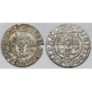 Zygmunt III Waza, Grosz 1626 i Półtorak 1623 - zestaw (2szt)