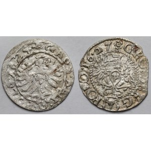 Zygmunt III Waza, Grosz Bydgoszcz 1624-1627 - zestaw (2szt)