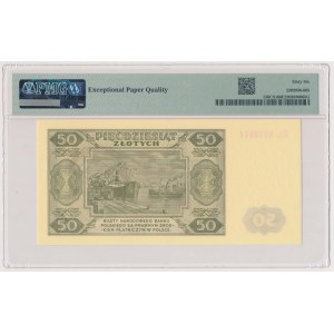 Wzór kolekcjonerski 50 złotych 1948 - EL