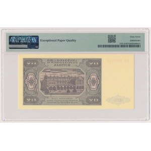 Wzór kolekcjonerski 20 złotych 1948 - KE