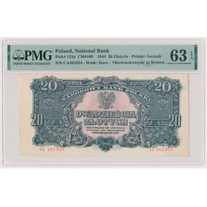 20 złotych 1944 ...owym - CA