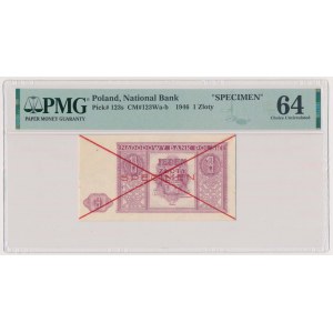 1 złoty 1946 - SPECIMEN