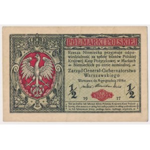 1/2 marki 1916 - Generał - B
