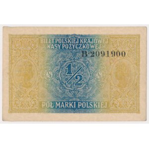 1/2 marki 1916 - Generał - B