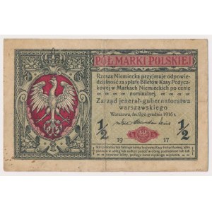 1/2 marki 1916 - jenerał - A