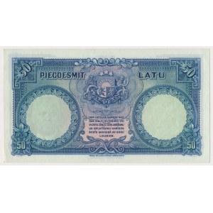 Latvia, 50 Latu 1934
