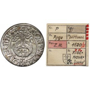 Zygmunt III Waza, Półtorak Ryga 1620 - ex. Kałkowski