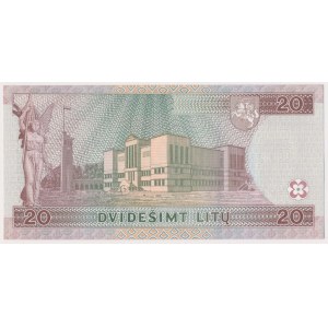 Lithuania, 20 Litu 1997