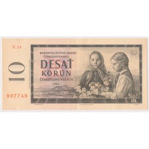 Czechoslovakia, 10 Korun 1960