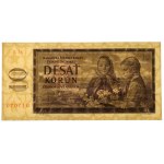 Czechoslovakia, 10 Korun 1960