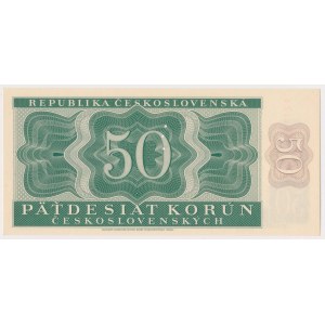 Czechoslovakia, 50 Korun 1950 - Perforation