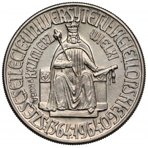 Próba CuNi 10 złotych 1964 Kazimierz Wielki