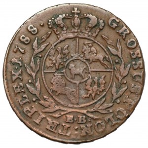 Poniatowski, Trojak 1788 EB, Warszawa