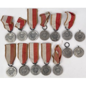 PRL, Medal 40-lecia Polski Ludowej - zestaw (14szt)