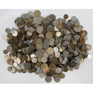 Świat, Zestaw monet MIX (4,2 kg)