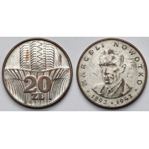 Falsyfikaty z epoki 20 złotych 1973 i 1975 - zestaw (2szt)