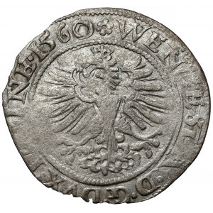 Śląsk, Wacław III Adam, Grosz biały Cieszyn 1560