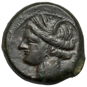Grecja, Zeugitana, Kartagina (300-264 p.n.e.) AE19