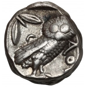 Grecja, Attyka, Ateny, Tetradrachma (350-294 p.n.e.) - sówka