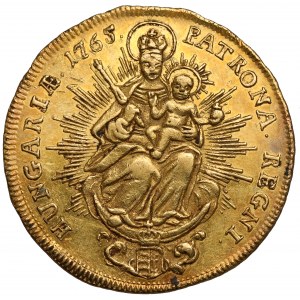 Węgry, Maria Teresa, Dukat 1765 KB, Kremnica