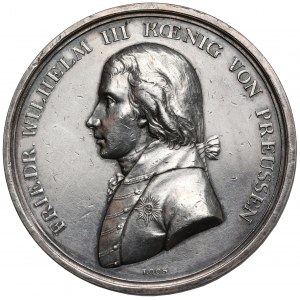 Niemcy, Prusy, Friedrich Wilhelm III, Medal 1798 - Hołd lenników w Berlinie