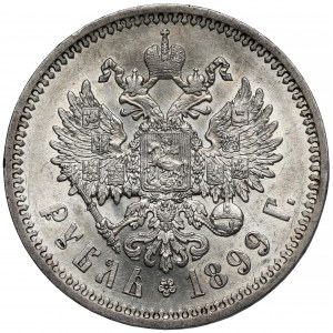 Rosja, Mikołaj II, Rubel 1899 FZ, Petersburg