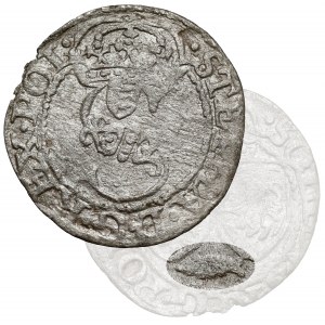 Stefan Batory, Szeląg Olkusz 1580 - Glaubicz - RZADKI