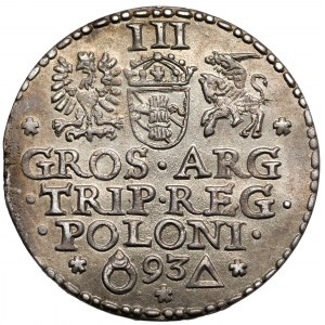 Zygmunt III Waza, Trojak Malbork 1593