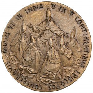 Watykan, Paweł VI, Medal 1964 - Pielgrzymka do Indii