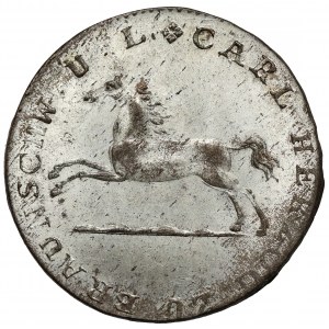 Brunswick, Karl II, 1/12 talara 1825 CvC