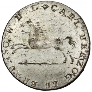 Brunswick, Karl II, 1/12 talara 1825 CvC