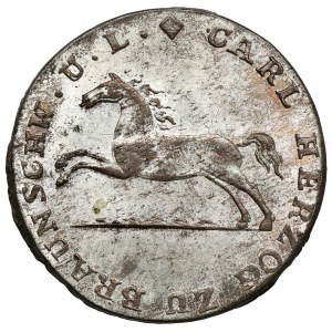 Brunswick, Karl II, 1/12 talara 1825 CvC