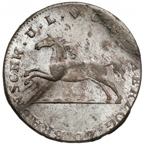 Brunswick, Karl II, 1/12 talara 1825 CvC